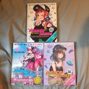 Rude Cosmetics Anime/Manga Book 2 Entire Palette Series!